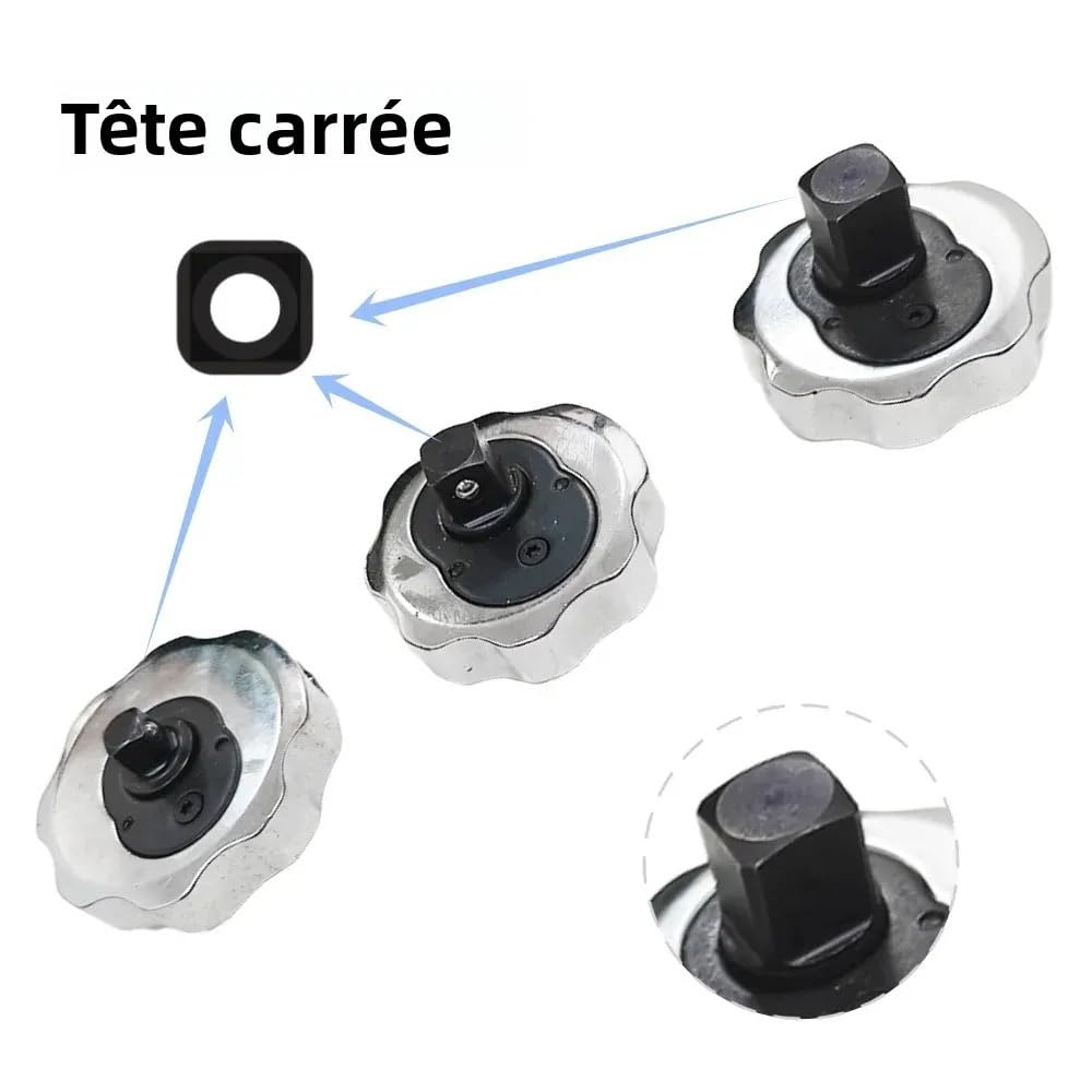 Klucze dynamometryczne 3 sztuki 1/2" 3/8" 72 zęby Palm Heart Mini grzechotka Klucz 2 w 1 Wielofunkcyjny mały klucz dynamometryczny