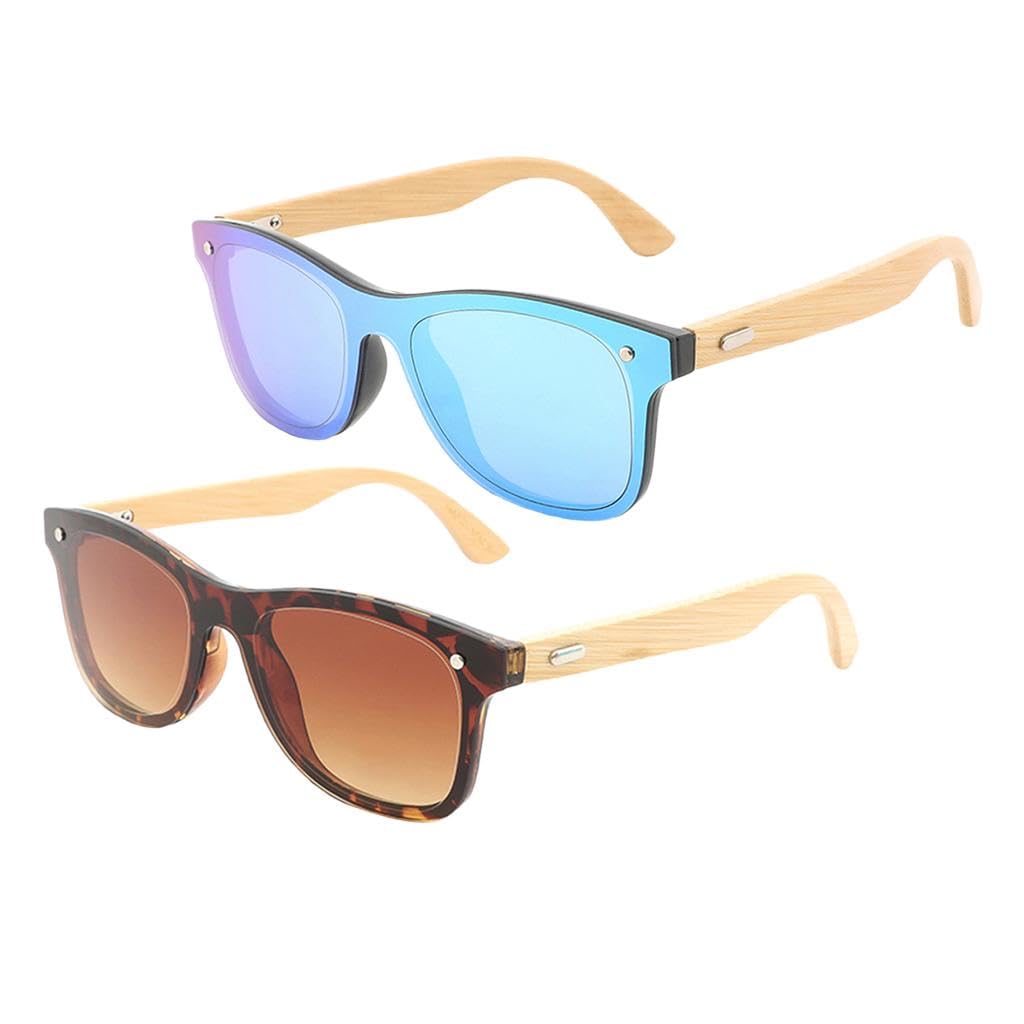 BNF® 2paers bamboo wooden feet sunglasses fashion glasses for women eye glasses for women | Health and Beauty | Vision Care | Other vision care | 2 couples