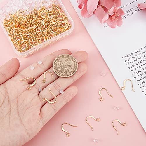 Crochets de boucles d'oreilles anti-perte avec fermoirs discrets - 4