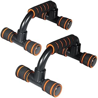 Lysport Pair of Incline Push Up Bars Stands Handles for Men and Women Workout Exercise Home Fitness Training Muscle Chest Building