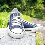 Women's Canvas Low Top Sneakers Lace Up Casual Fashion Shoes