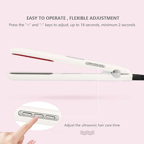 Miniatura 5 de Plancha fría profesional para el cuidado del cabello infrarrojo, plancha plana para el cabello, recupera el cabello dañado, tratamiento de cuidado