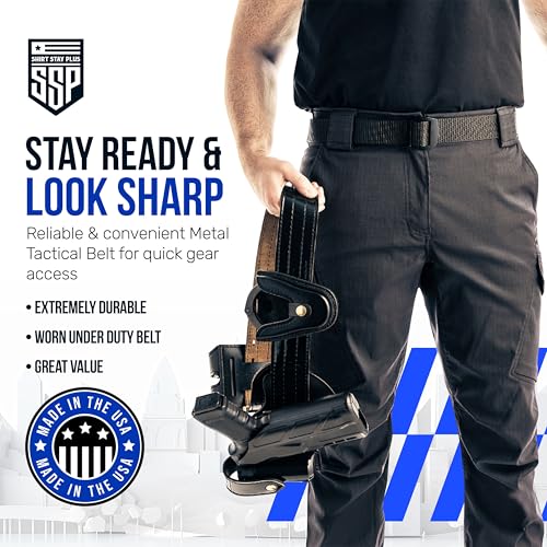 Shirt Stay Plus- Tactical Belt for Men Police and Military - Professional Grade Heavy Duty Tactical Gear2