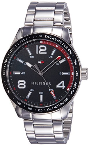 Image of Tommy Hilfiger Analog Black Dial Men's Watch - NATH1791178