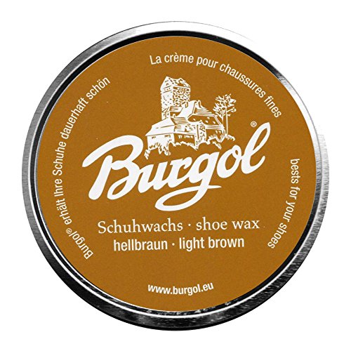 Burgol Palmenwachs-Schuhcreme, 100 ml, hellbraun
