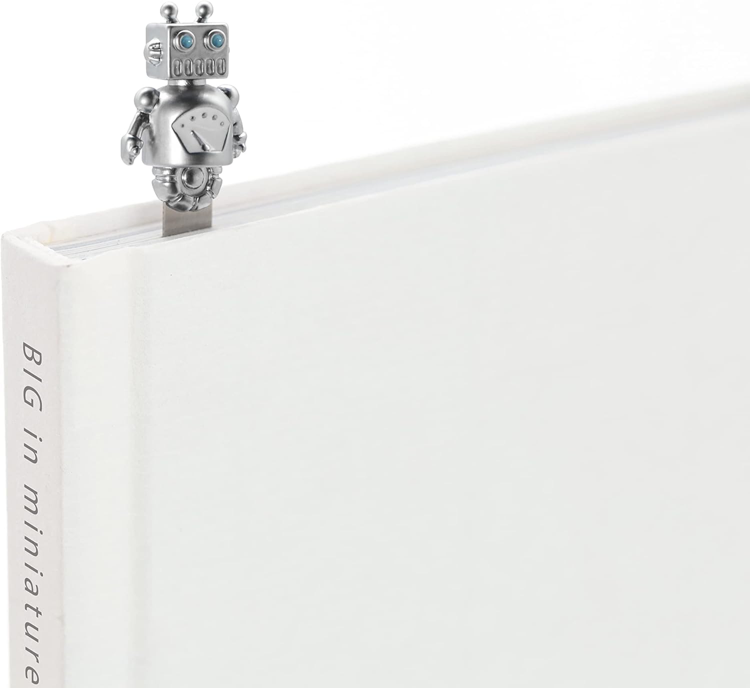 O meta[l] morphose Zinc Alloy Robot Design Stationery Bookmark