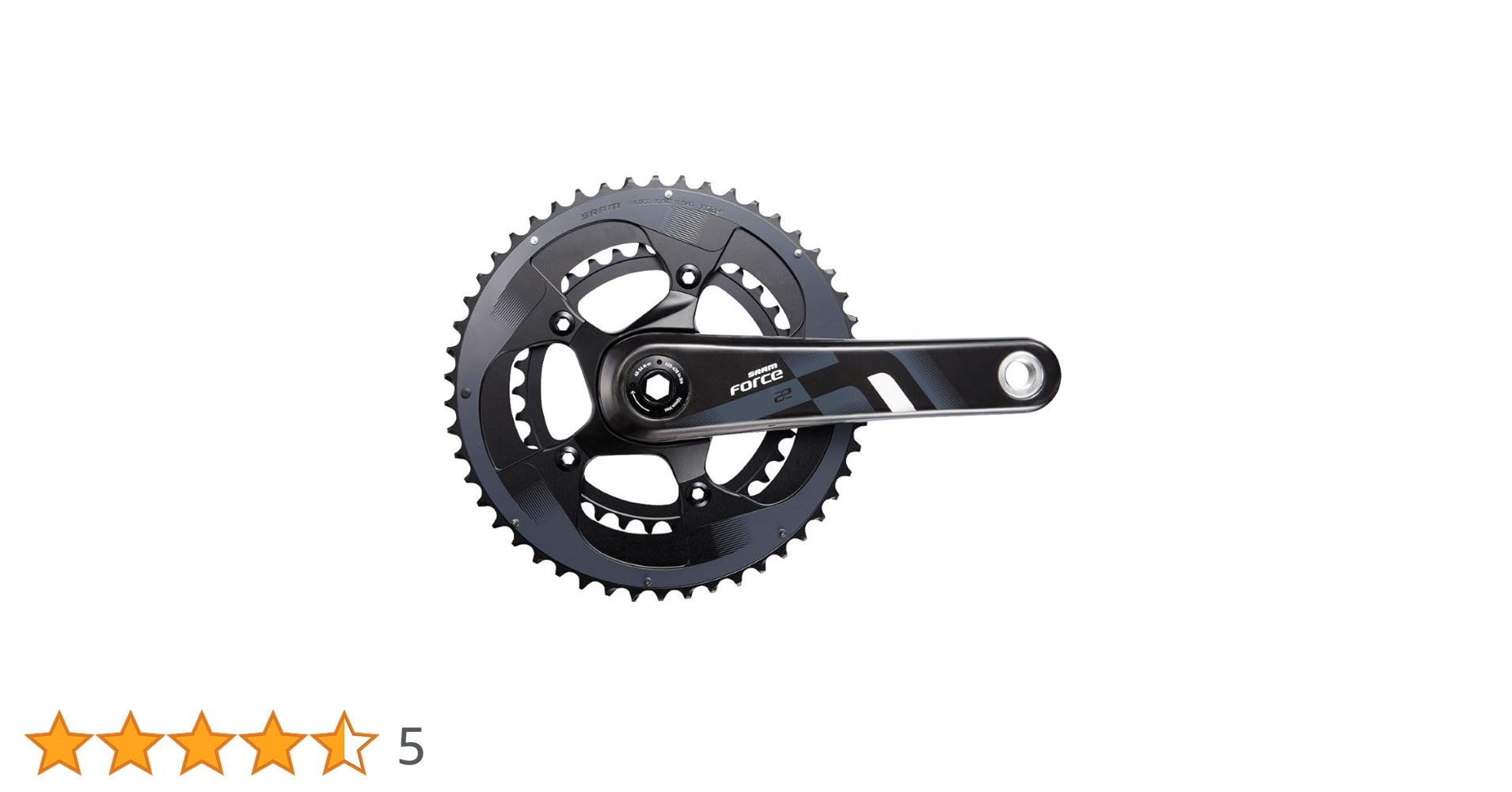 Amazon | スラム Force22 Crank Set GXP 53/39T-172.5mm | SRAM
