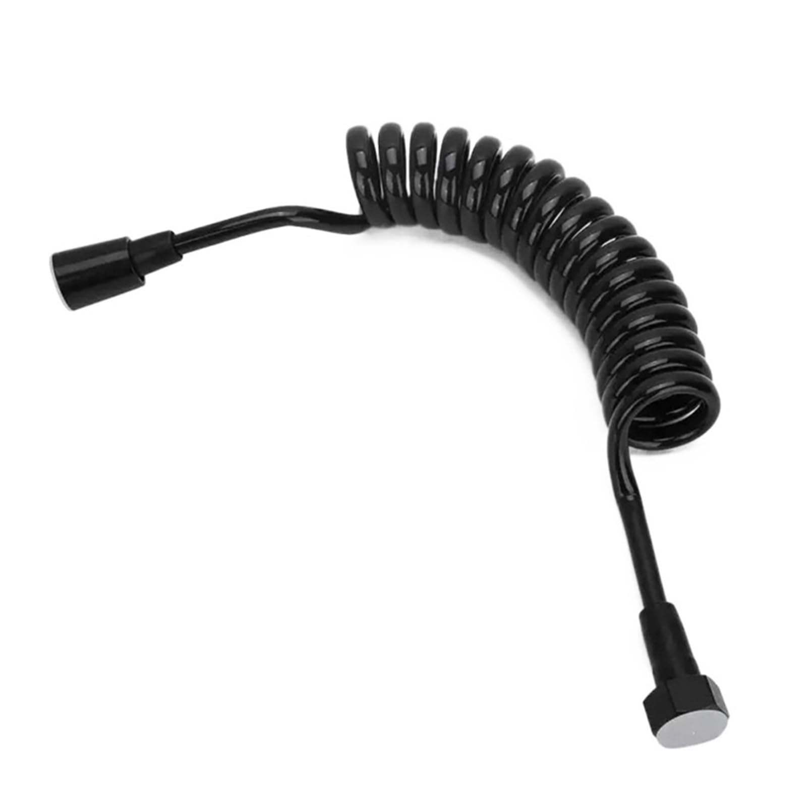 1,5/2 m Bidet-Brauseschlauch, Kupferkappe, flexibel, einziehbar, Feder, Telefonleitung, Wasser-Sanitär-Sprüher(Bianco,200cm)