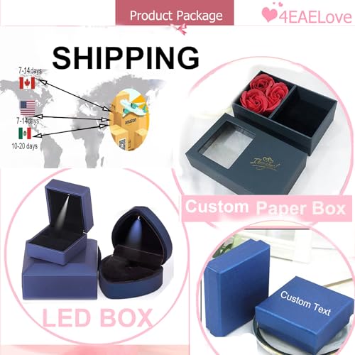 Customizable Photo Rings for Couples Heart Fingerprint Engraved Text Rings for Best Friends Sisters Promise Rings Custom Patterns 8mm 6mm Width Birthday Gift Titanium Steel 6