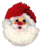 MCG Textiles Santa Face Latch Hook Wall Hanging
