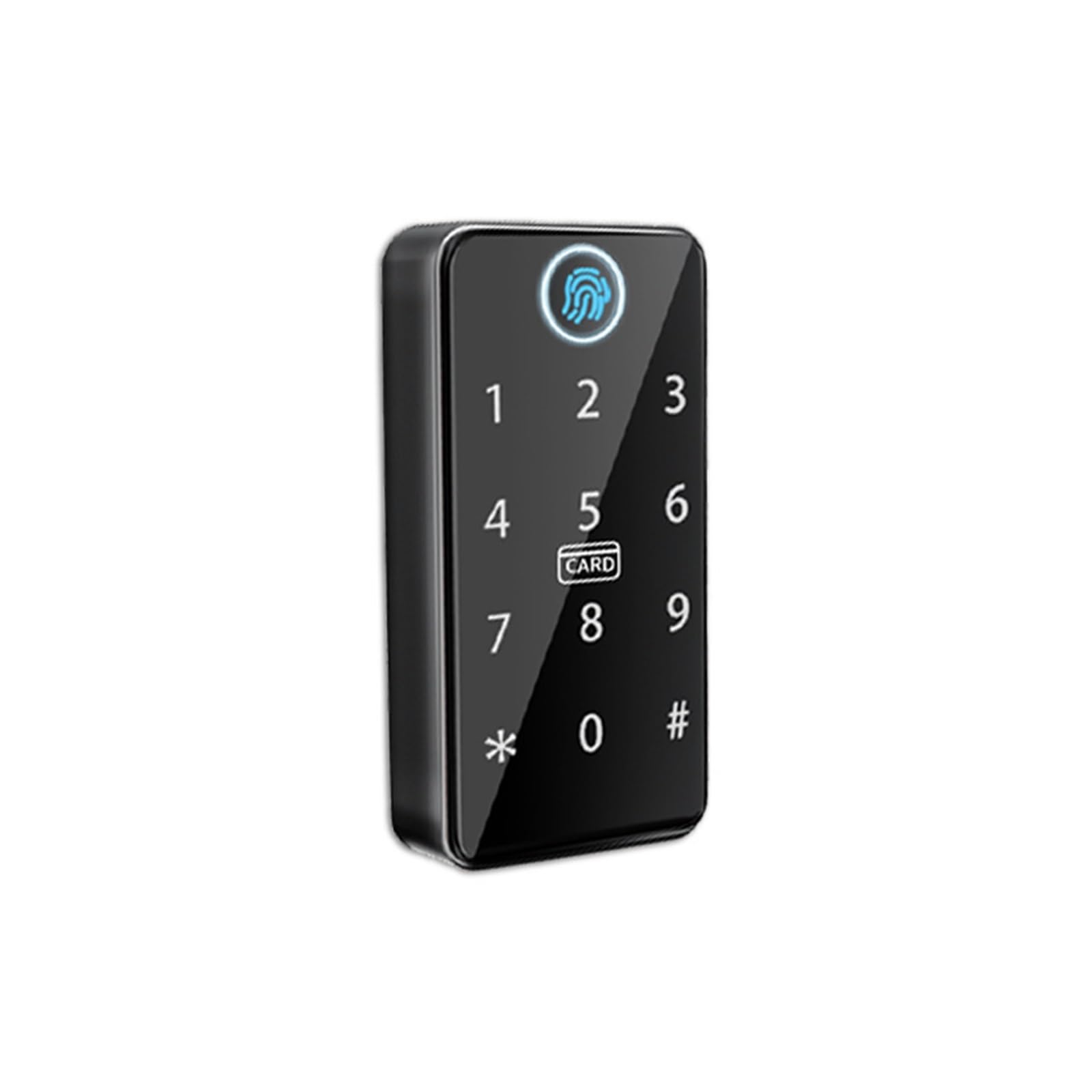 DIGNIFE Smart Door Lock, Sauna Fingerprint Password Cabinet Lock Touch Induction Electronic Lock(Nero)