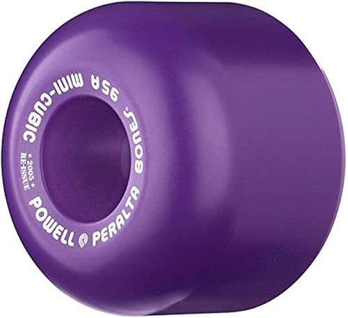 Powell Peralta Skatepark Formula 2.520 in 95A Mini Cubics - Ruedas para patineta (morado)