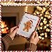 Christmas Gingerbread Gift Card Book, 20-Page Gingerbread Holiday Gift Holder for Kids, Teens, Holiday Card Book Set, Cute DIY Giftcard Booklet for Cash, Christmas Gifts for Teen Girls, Grandkids