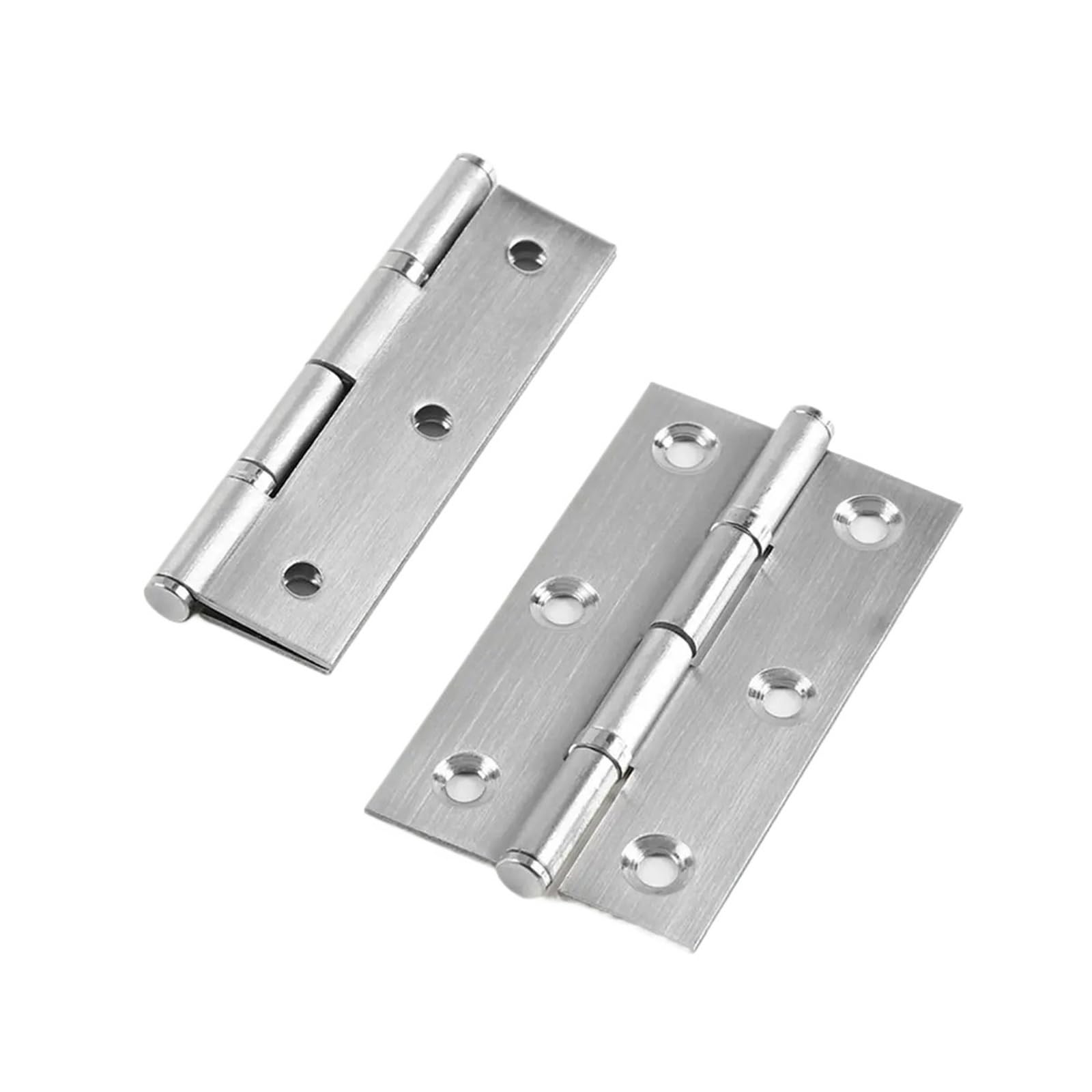 Ujzgbxqvshm One Color Folding Door Hinge,2Pcs Stainless Steel 270 Degree Silent Cabinet Cupboard Hinges Furniture Hardware(3 Inch)