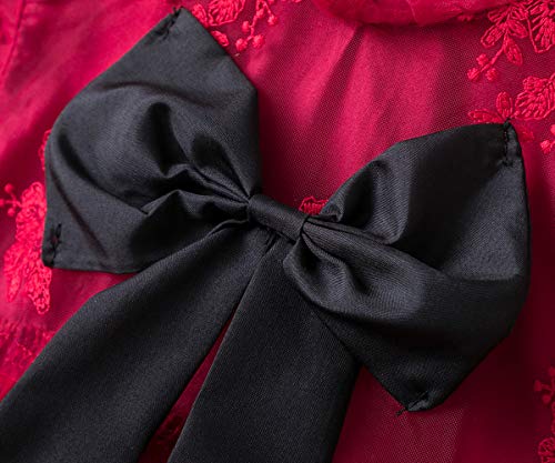 TTYAOVO Prinsessenjurk met lange mouwen voor meisjes. - Image 6