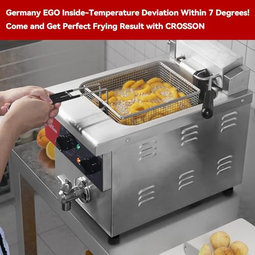 crosson 8L Countertop Electric Deep Fryer EF-8V の商品画像 3