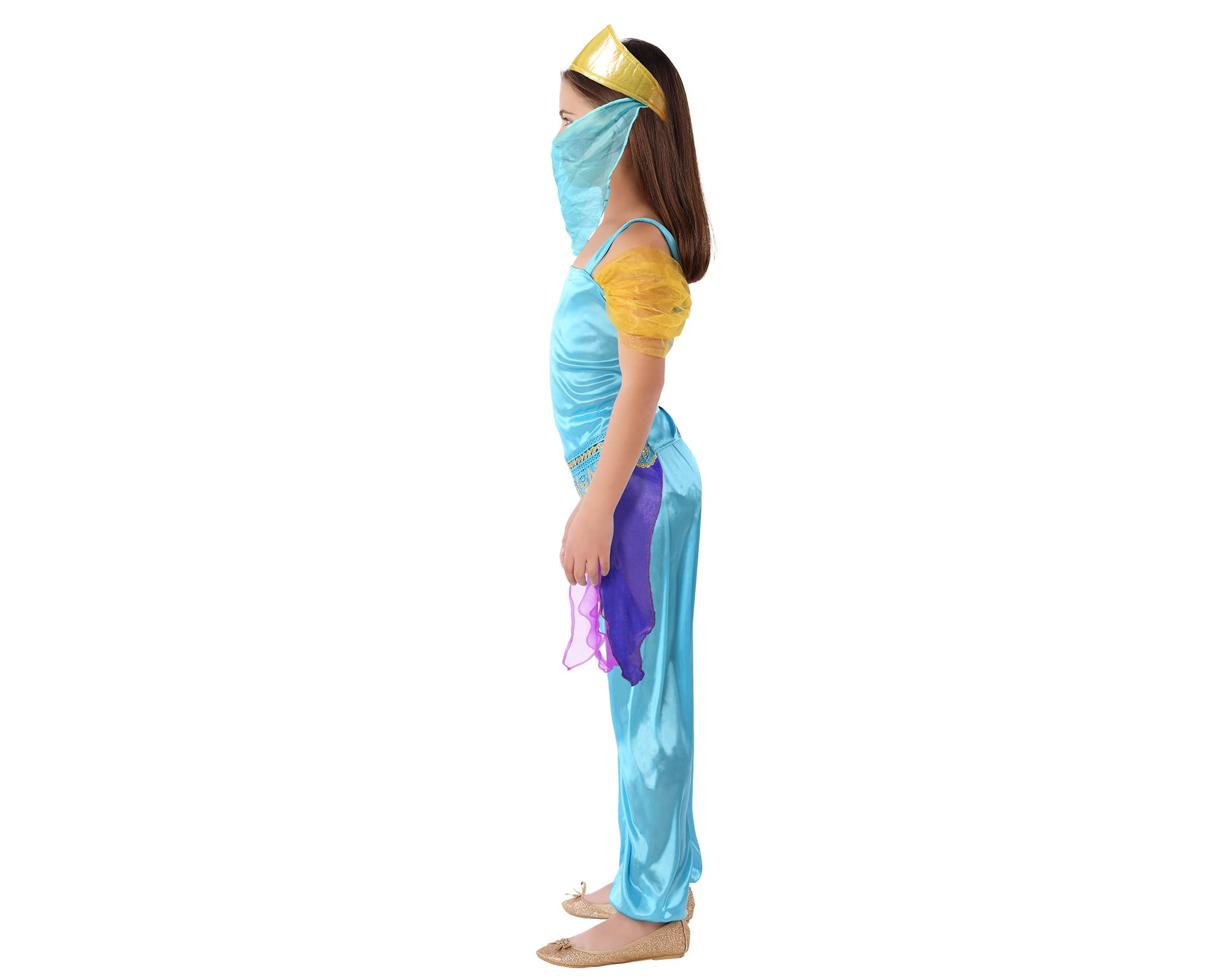 ATOSA Prinzessin Araberin Kostüm Für Mädchen 10–12 Jahre | Karneval & Party Verkleidung