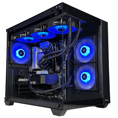 EGEMONE V9 - Pc gaming Ryzen 7 7700X, Rtx 5070 12Gb, Ram 32Gb DDr5 6000 Mhz, Ssd NVMe 1000Gb, Dissipatore a Liquido 360mm, Windows 11 Pro, Pc desktop gaming, fino a 5,40 ghz - PC Desktop - Immagine 2