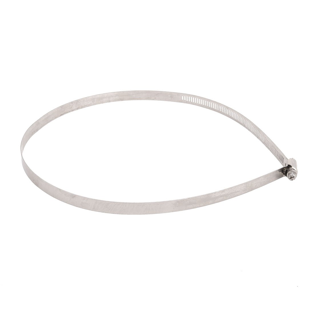 Aexit 188mm to fastener 230mm Dia 12mm Width Range Metal Hose Clamp Hoop Silver Tone 5pcs Model:19as166qo537