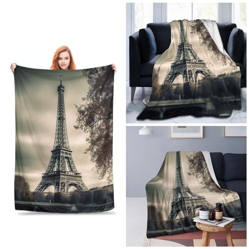 Couverture douce grise de qualité durable en micro-polaire dense - 6