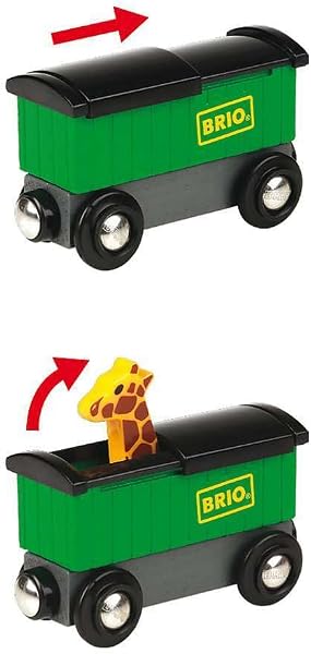 BRIO (ブリオ) サファリトレイン 33722 対象年齢 3歳~ 【おもちゃ 玩具 木製おもちゃ 機関車 車両 プレゼント(誕生日/クリスマス)】 - 5