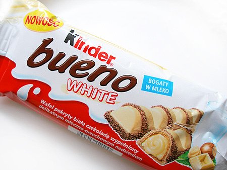 Kinder Bueno WHITE 2 Individually Wrapped Bars, 43g amazinggiftidea-com