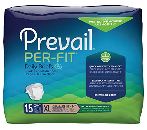 Adult Disposable Ultra Underwear Diaper, Large, Heavy Absorbency, Pull On, McKesson UWBLG - Case of 72