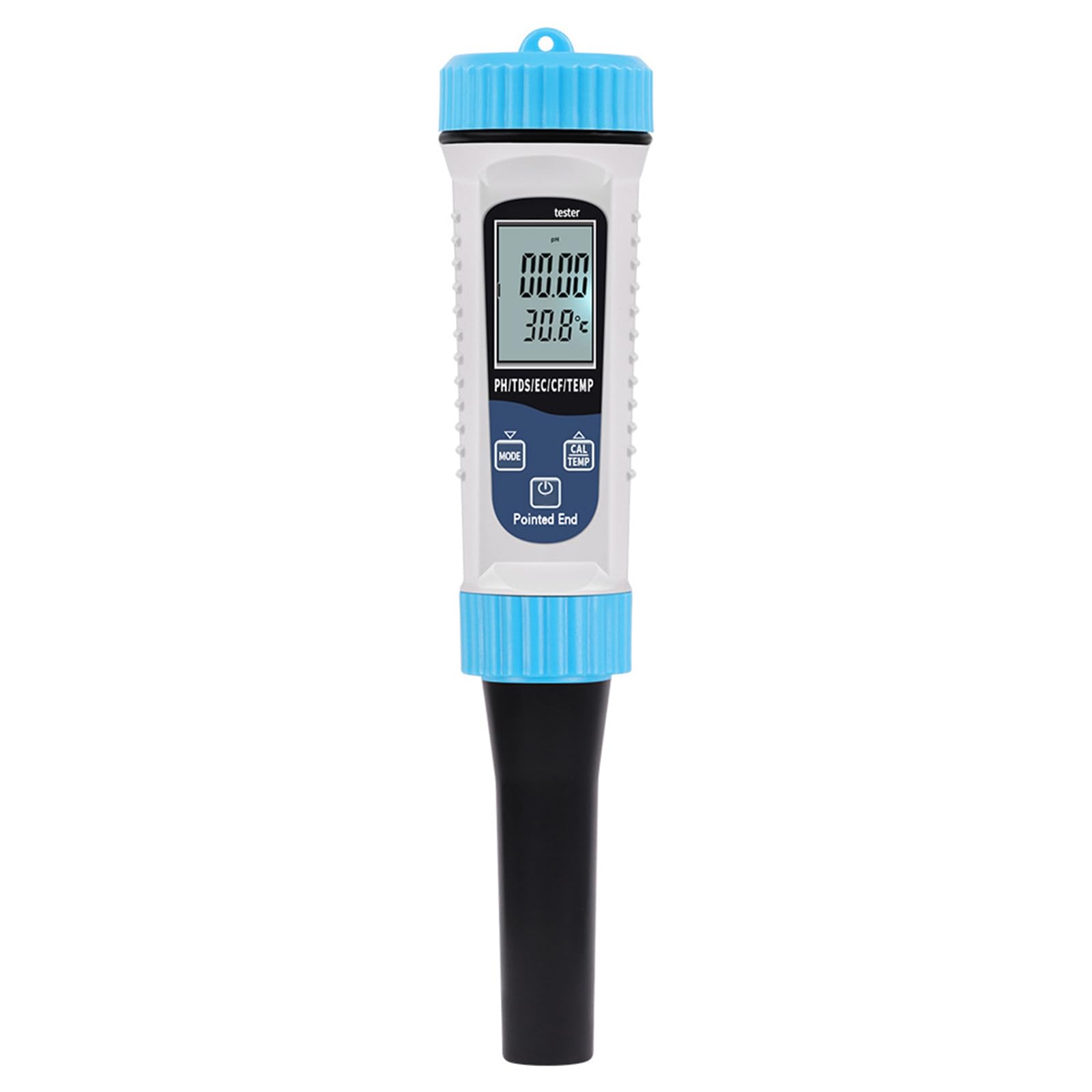 5 in 1 Acidity/Temperature Tester for Pool Aquarium Hydroponic Saltwater Digital Acidity Tester Water for Aquarium