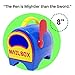 Boley Educational Toy Mailbox for Toddlers and Kids – 16 Piece Set with Letters, Envelopes, Postcards, Stamp Sheet, and Wipe-Clean Pens – Fun Learning and Pretend Play for Boys and Girls