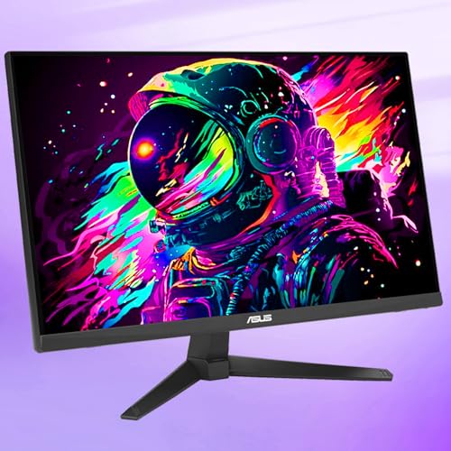 Image of ASUS TUF 24 inch FHD IPS Gaming Monitor, 144Hz, LED Display, 1ms, Adaptive-Sync, 125% sRGB, ELMB Sync, Variable Overdrive, DisplayWidget Center, HDMI, DisplayPort, Speakers, Flicker Free, Wall Mountable