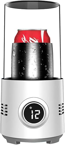 HSTYAIG Cup Cooler-Coffee Warmer Desktop 2IN1, 60C- 2C Coffee Tea Drinks Mug Warmer Cooler Desktop Heating and Cooling Beverage Plate for