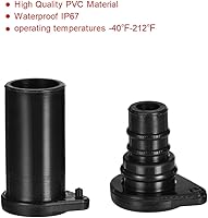 Vista 4 de Tapa de conector de panel solar, resistente a la intemperie, tapa macho y hembra para conector de panel solar (6 pares)