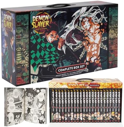 A Library of Demon Slay Manga Complete Box Set (Volumes 1-23)