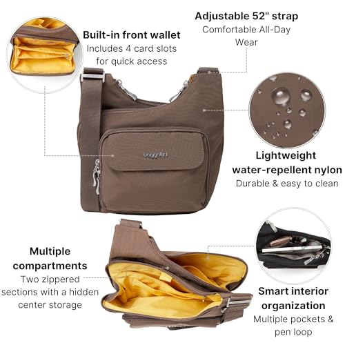 Image of Baggallini Women Criss Cross Crossbody Bag