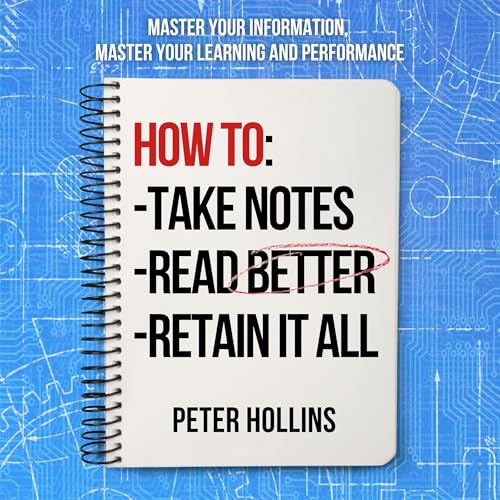 How to Take Notes, Read Better, and Retain It All by Peter Hollins episode artwork