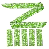 Gatuida 6 Piezas Pañuelos Refrigerantes para Cuello Secado Rápido Transpirables y Reutilizables Pañuelos Deportivos para Exteriores Verano Envolturas para Calor Intenso