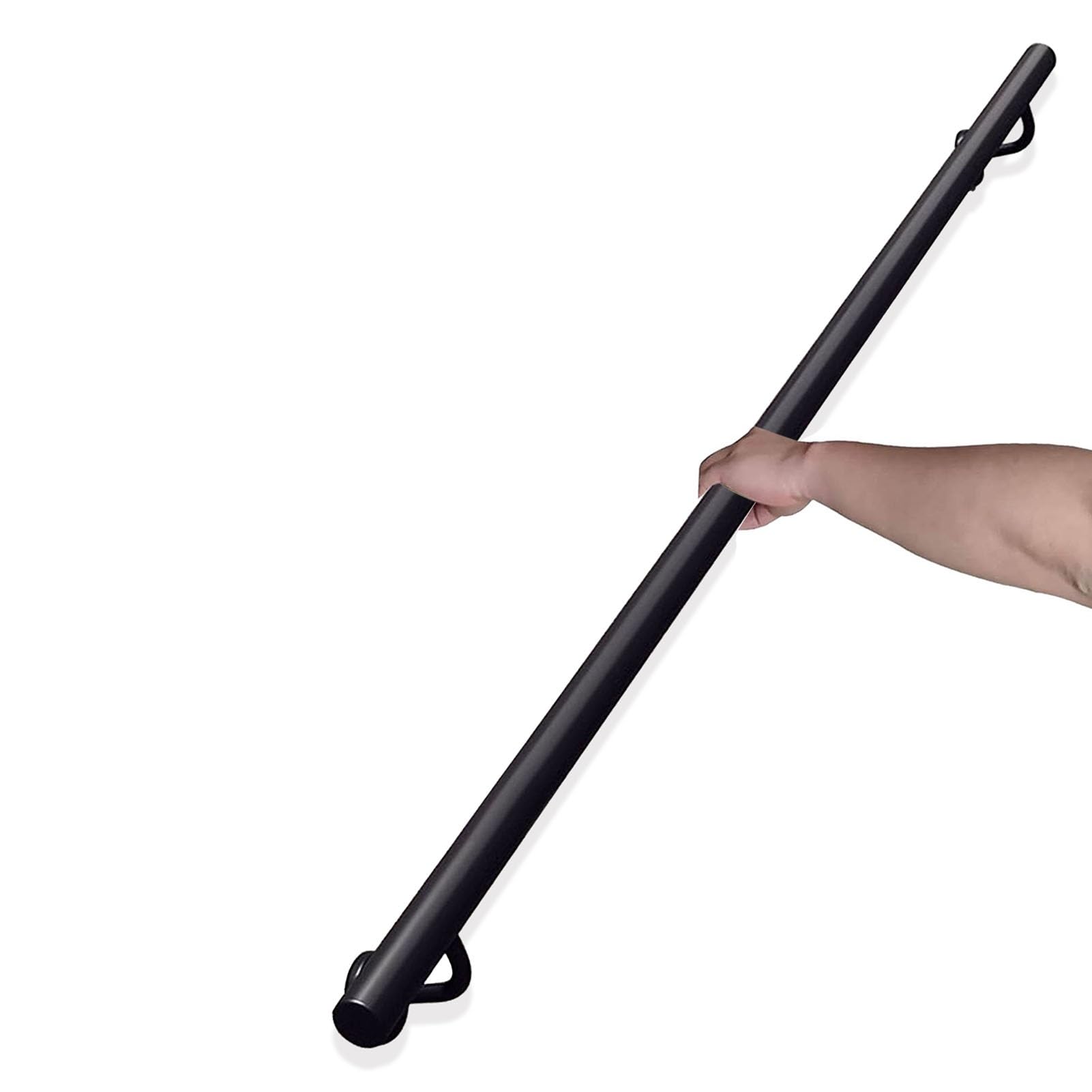 Rampe d'escalier en fer forgé de 60 cm noire pour embellir et sécuriser votre terrasse et couloir
