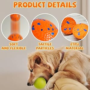 Susu  Wuwu Durable Dog Chew Balls for Aggressive Chewers  Interactive Toy for Dental Health Benefits  Indestructible Dog Tennis Balls 4 Balls 25inch4pack  Cucciolini Doodles Susu  wuwu durable dog chew balls for aggressive chewers  interactive toy for dental health benefits  indestructible dog tennis balls 4 balls 2 5inch 4pack   cucciolini doodles