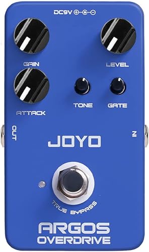 Miniatura 9 de JOYO Pedal de efecto de guitarra Distorsión con MOSFET seleccionable y FAT Clipping Boost grueso de distorsión - Bypass verdadero (SPLINTER JF-21)