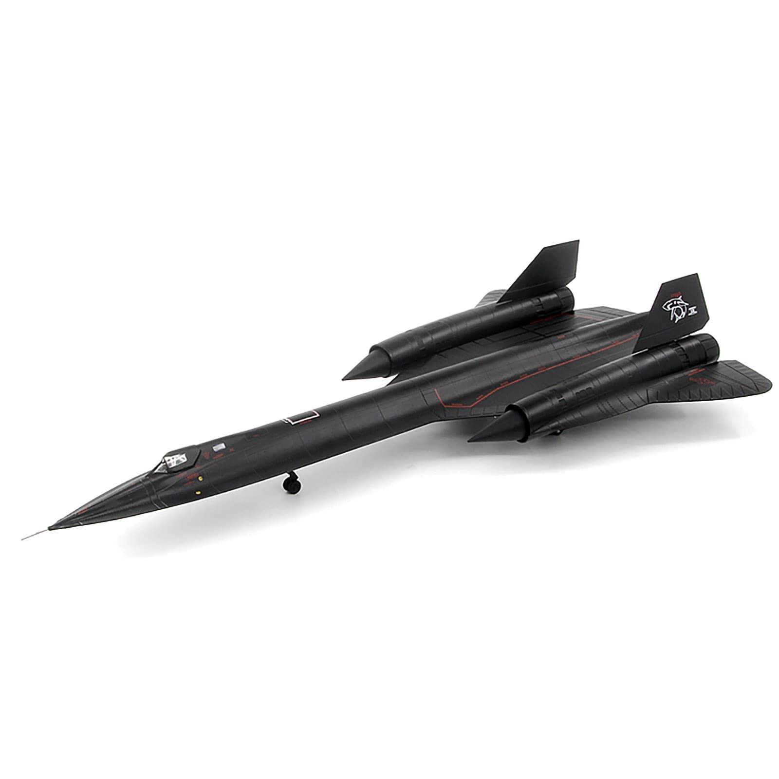17.7 Inch 1:72 Scale Model Airplane SR-71 Blackbird Plane USAF