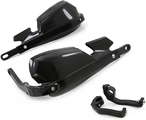 ZIMAGU Compatible con Benelli TRK502 TRK 502X Leoncino 500 BJ500 Protector de mano para motocicleta color negro