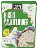 Kitchen & Love Organic Ready to Eat Riced Cauliflower, 8 OZ