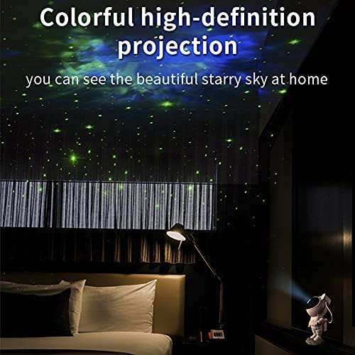 Joyradia Astronaut Projector Lamp Galaxy Projection Led Night Light Cartoon Spaceman Table Lamp Starry Nursery Colorful Change Children Baby Bedroom Home Decor Creative Gift #TOP3