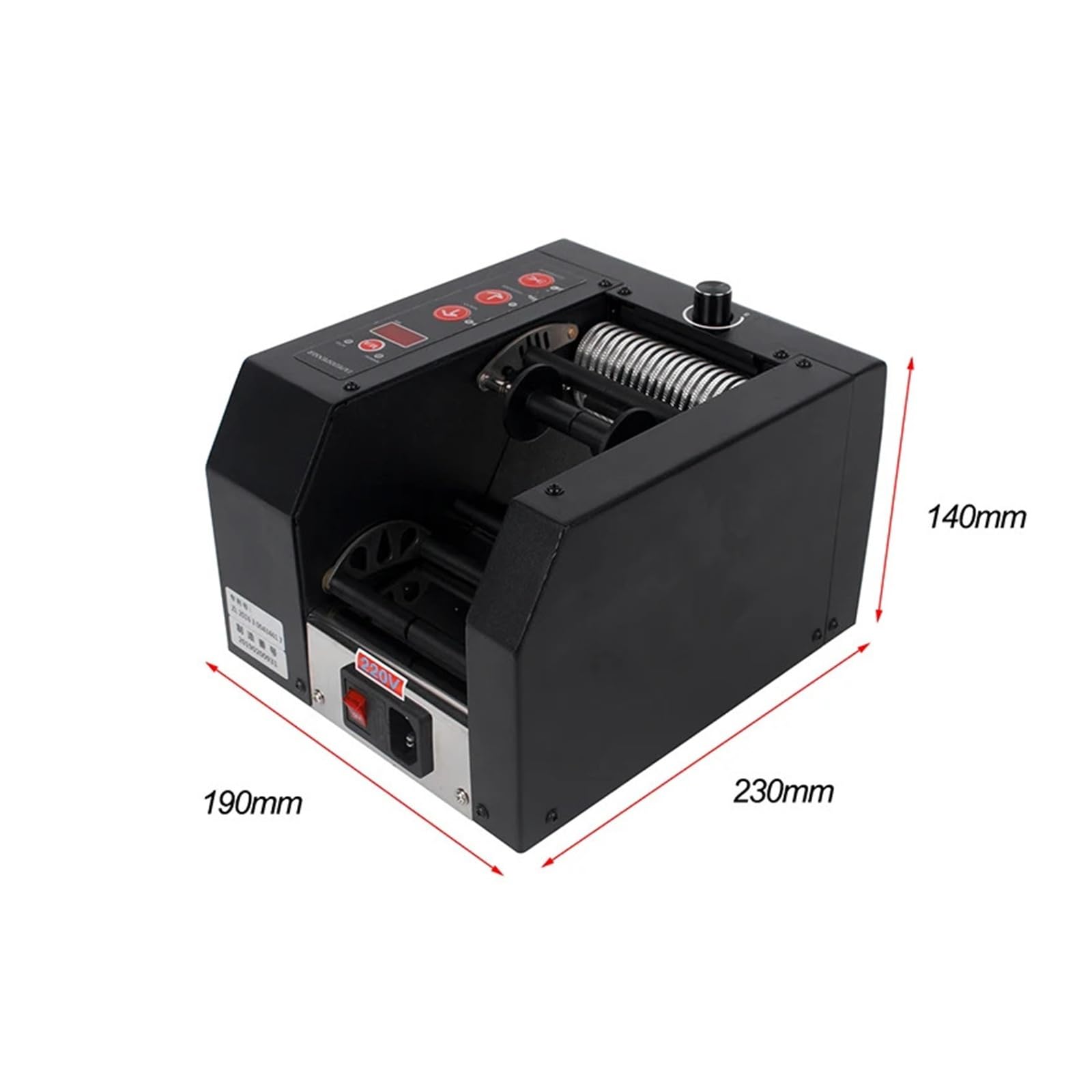 Automatyczna maszyna do cięcia taśmy 8-80 mm, obcinarka do papieru, dozownik taśmy, maszyna pakująca 8-150 mm do pakowania opakowań Strona główna(8-80mm)