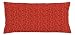 ABAKUHAUS Mago Federa Fodera Cuscino, Irregolare Stars e Bacchette, Copricuscino Quadrato Decorativo, 90 cm x 40 cm, Vermilion Scuro Talpa
