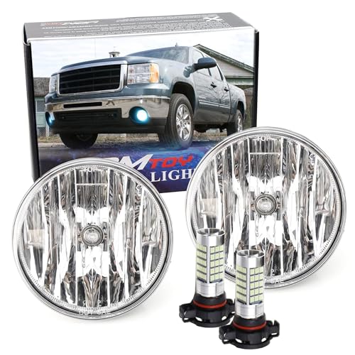 Assemblies de luz antiniebla LED con lente claro