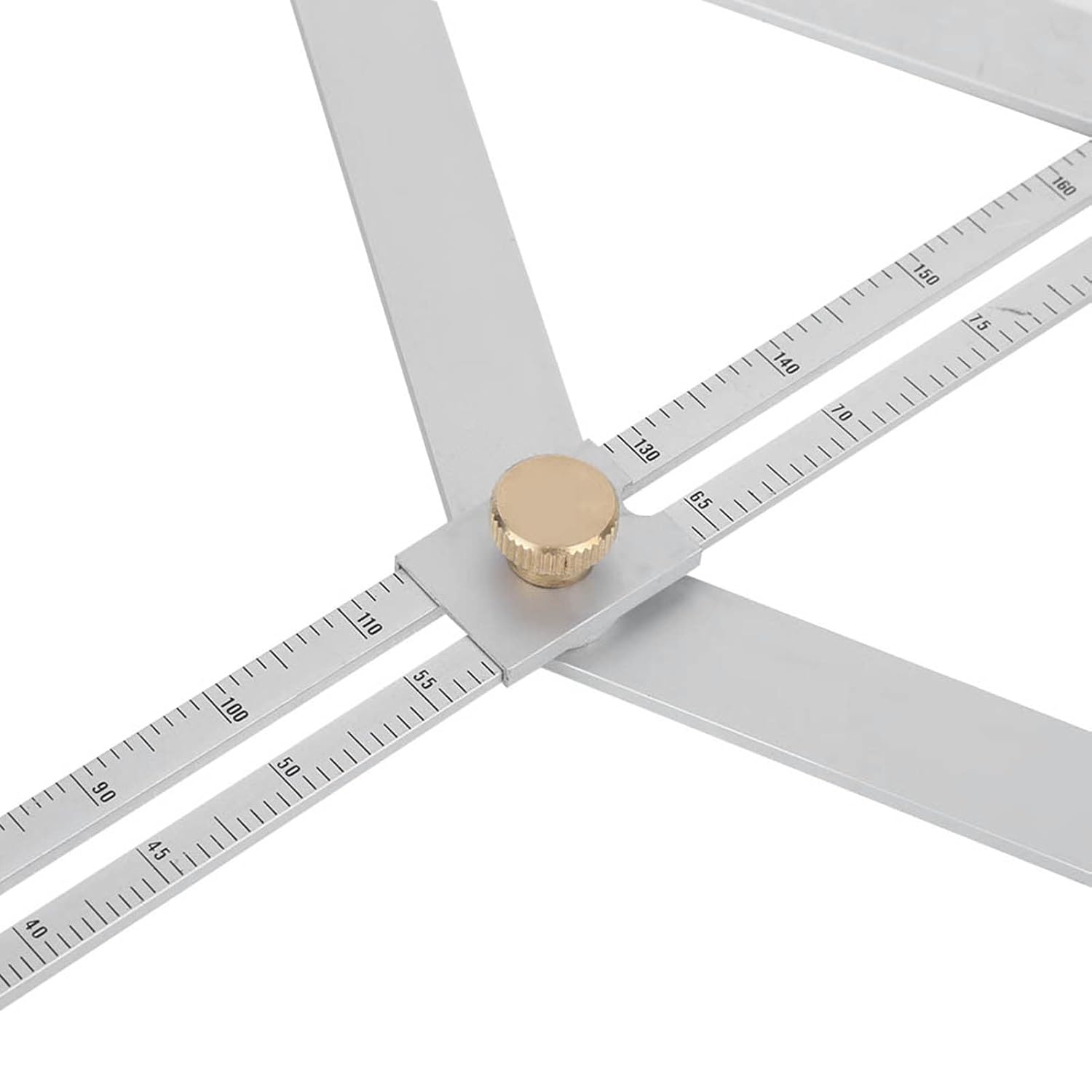 Corner Angle Finder, Ceiling Square Protractor Portable Aluminum Tool, for Accurate Measurements in Construction