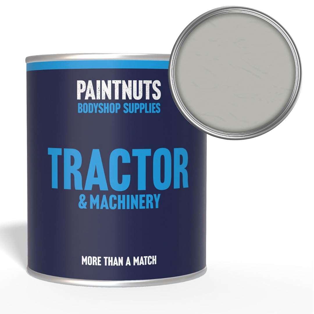 Paintnuts Tractor & Machinery Paint suitable for MF/Massey Ferguson Smoke Grey (LM70081) - 1 Litre Tin
