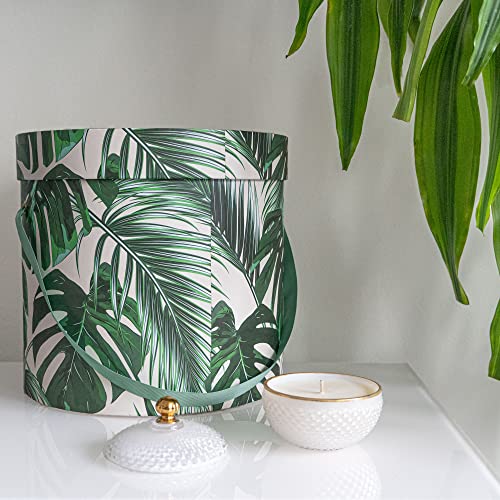 Briganti Scented Candle In White Glass Jar (Pomegranate Bliss) Pomegranate And Tart Red Fruit | Elegant Candle For Home Aromatherapy, All Natural Soy Wax 4Oz #TOP4