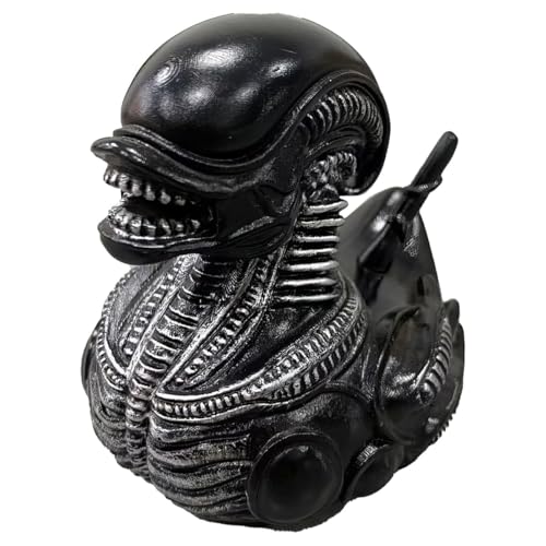 Dekorative Ente aus Kunstharz, Alien-Ente, einzigartige gotische...